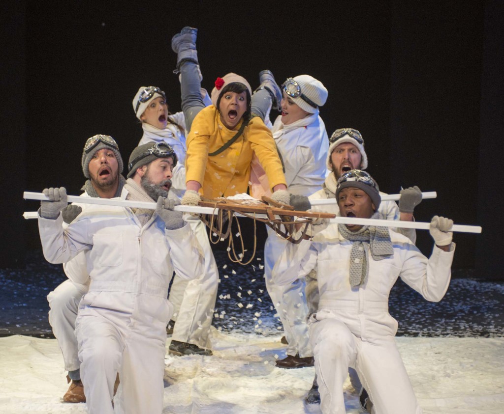 TheHouseTheatre_RoseandtheRime3_Sledding_photobyMichaelBrosilow