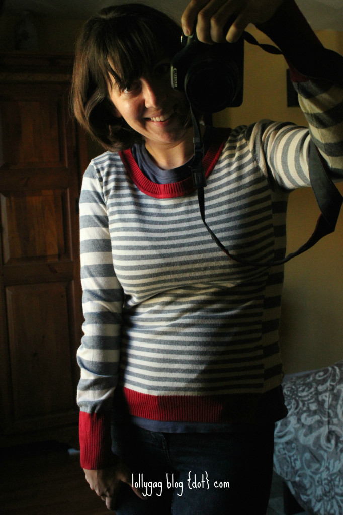 striped sweater