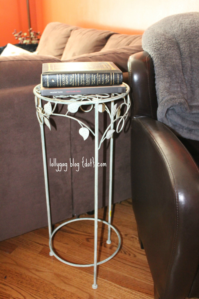 wrought iron table