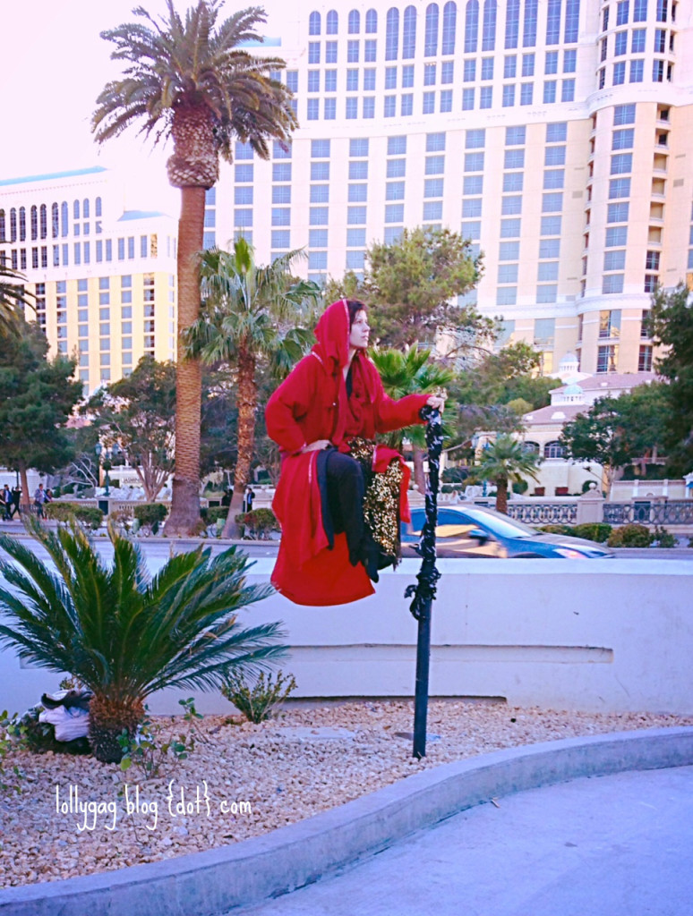 las vegas street performer