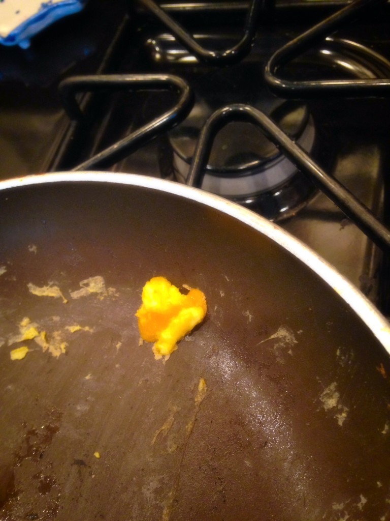 scrambled egg heart