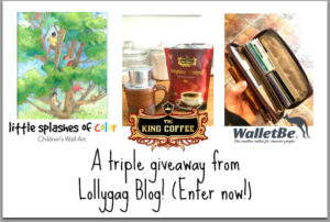 3 giveaways for a gorgeous, caffeinated, organized Spring!